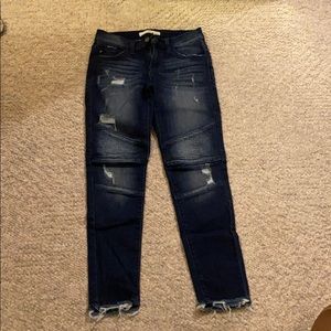 Dark wash jeans